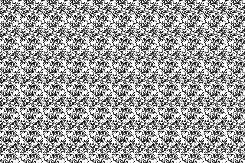 白黒パターン013