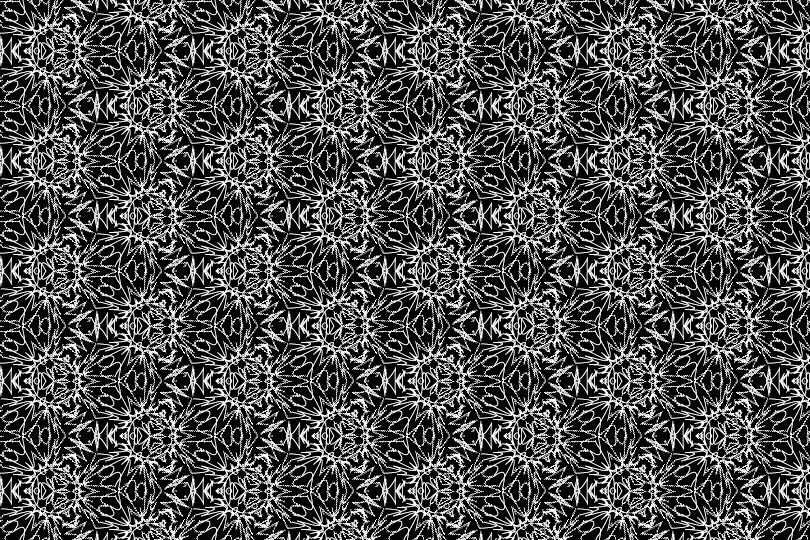 白黒パターン015