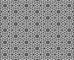白黒パターン016