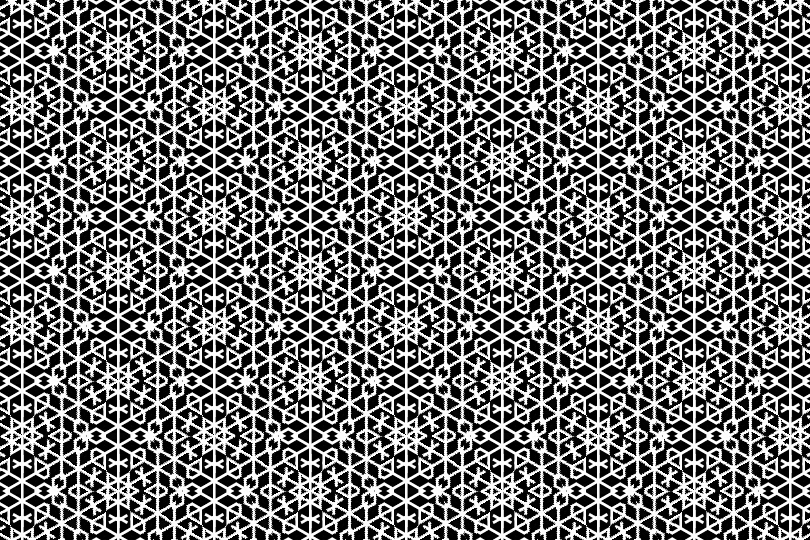 白黒パターン016