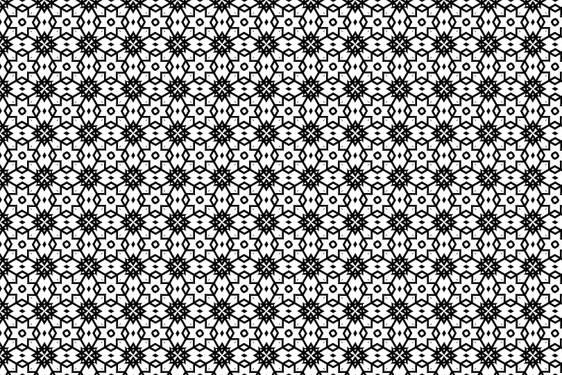 白黒パターン020