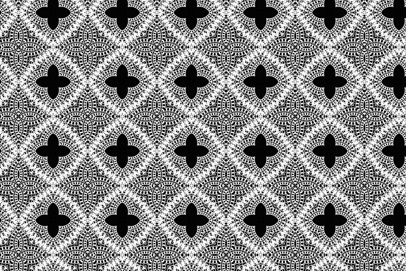 白黒パターン023